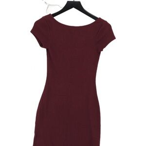 Boden Rich Burgundy Mini Dress